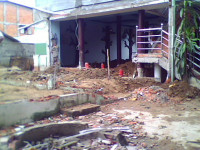 Công trình di dời khối kết cấu cà phê Điểm Hẹn 1 trệt 1 lầu đến vị trí mới (cách 10 mét) tại Long Hồ, Vĩnh Long